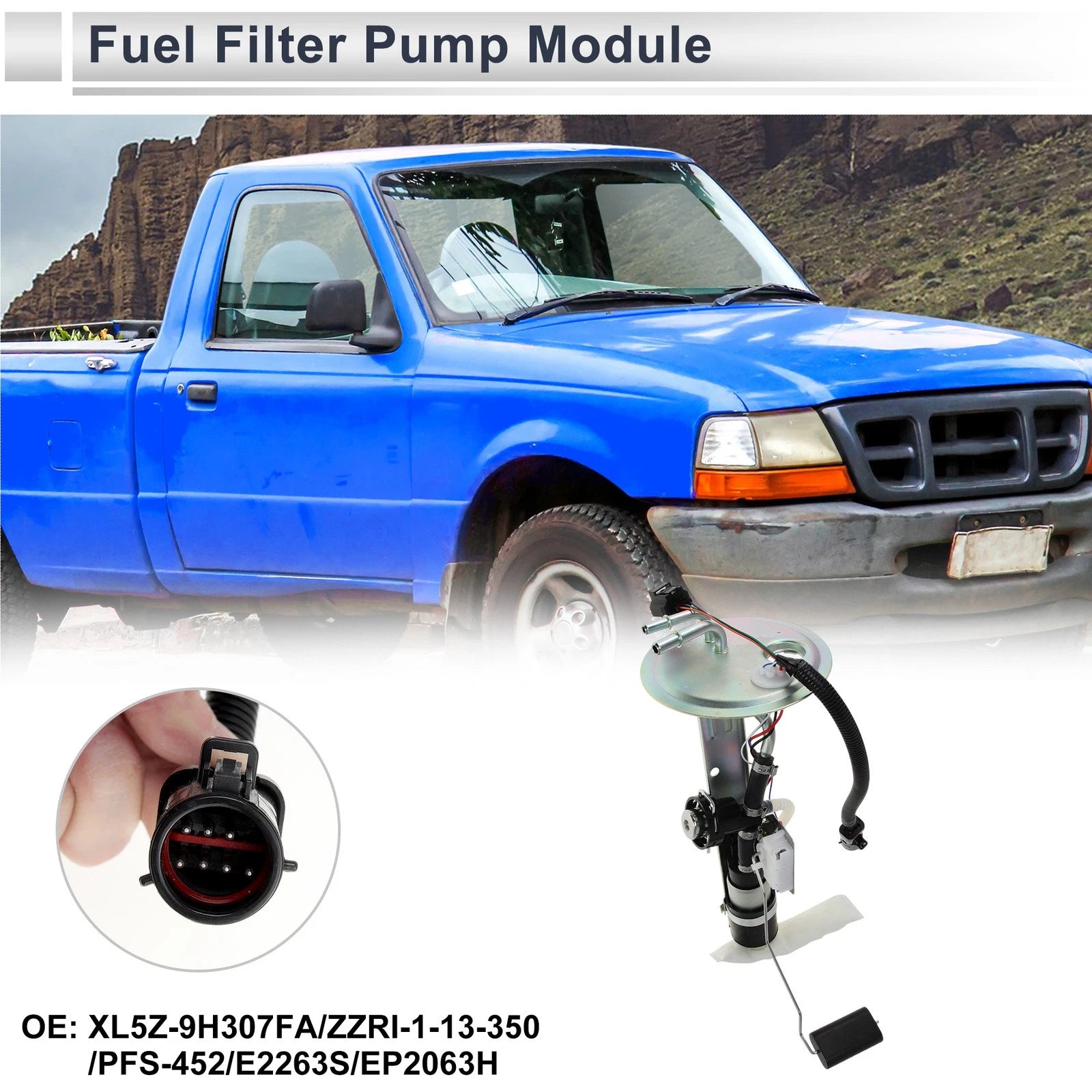 Electric Fuel Pump Assembly for Mazda B4000 (1998–1999) No.XL5Z-9H307FA
