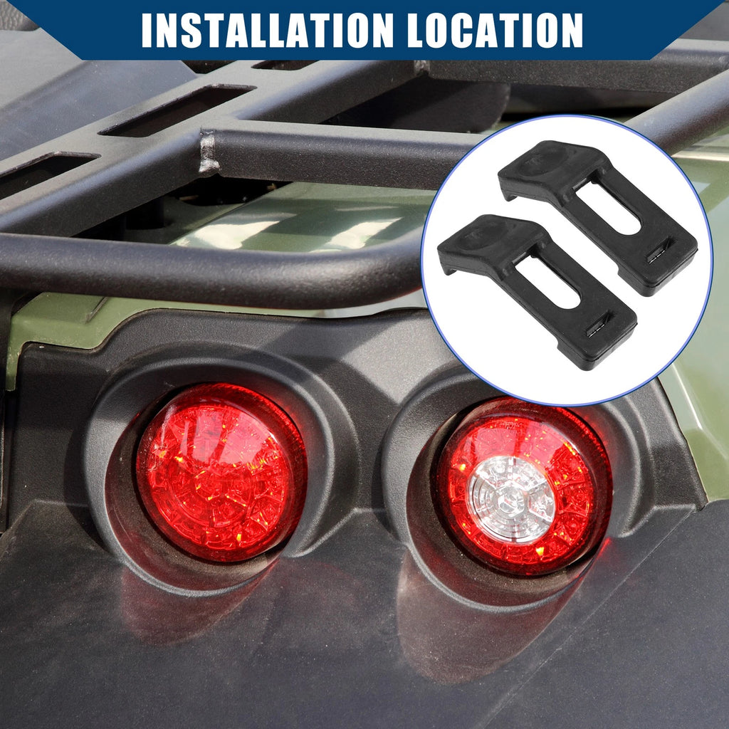 Set of 2 Rear Rack Door Rubber Strap Bands for Honda (81309-HF1-750)