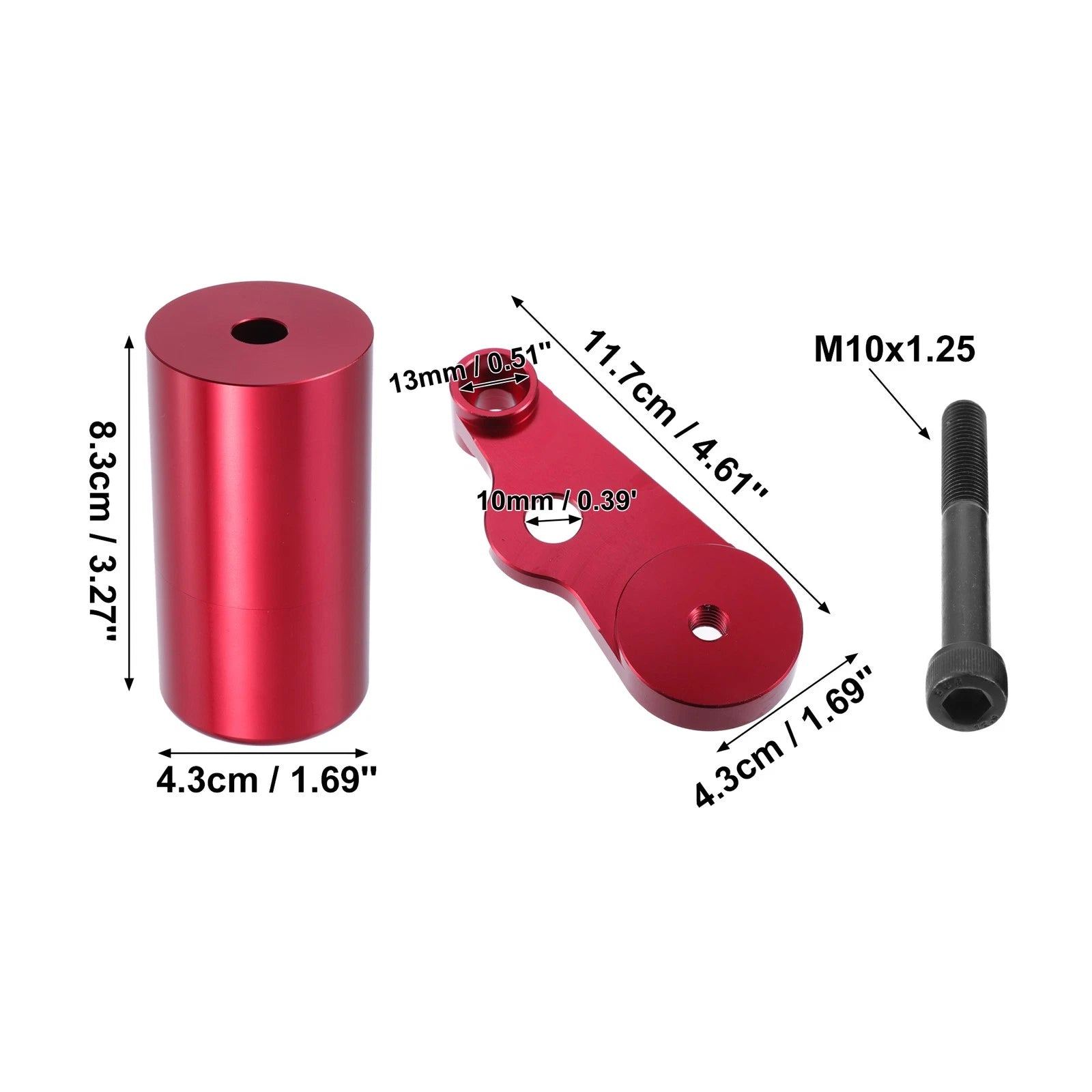 Set of 2 Frame Sliders Fairing Guard Crash Protector for Suzuki GSX-R 600 (2006–2023)