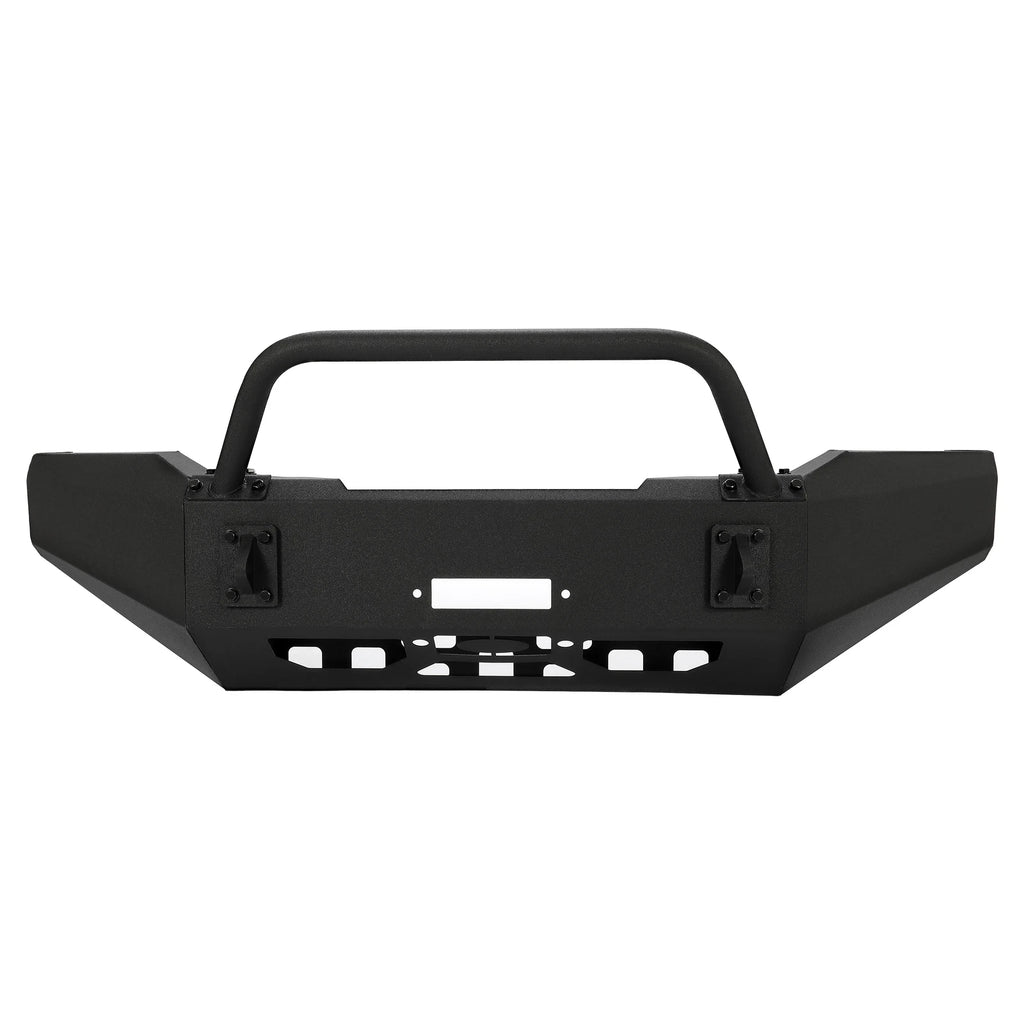 Modular Winch Front Bumper with Bull Bar for Ford F250/F350 Super Duty (1999–2004)