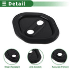 Set of 4 Car Door Lock Latches Cover for Honda Civic (2006–2025) Black Plastic