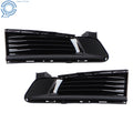 Fog Light Hole Cover Set for Cadillac CTS (2014–2019) Black