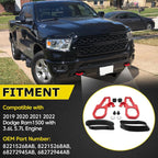 2X Front Tow Hook 82215268AB for Dodge Ram 1500 (2019–2022)