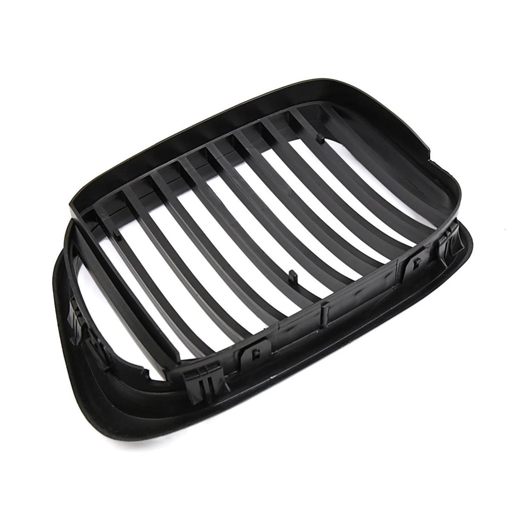Front Upper Hood Kidney Grille Matte Black for BMW E39 525i 528i 540i M5 (1996–2003)