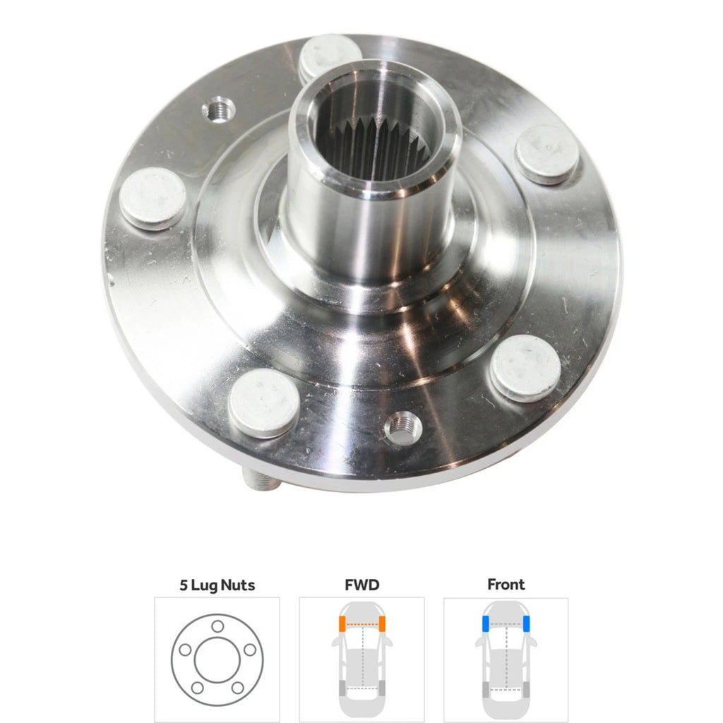 Wheel Hub Kit for Mazda 6 (2003–2008) Front Left & Right with Bearing FWD