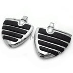 Chrome Billet Aluminum Wing Mini Floorboard for Victory Cross Roads (All)