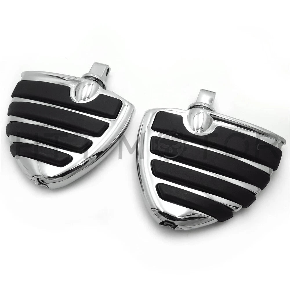 Chrome Billet Aluminum Wing Mini Floorboard for Victory Cross Roads (All)