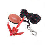 Folding Anchor Buoy Rope Kit for Boat Kayak Canoe Fishing Sailboat Jet