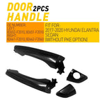 Driver Side Exterior Door Handle Cap for Hyundai Elantra (2017–2022)