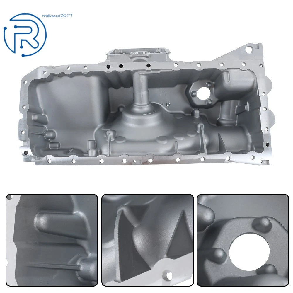 Aluminum Engine Oil Pan for BMW X5 X6 F15 (2014–2019)