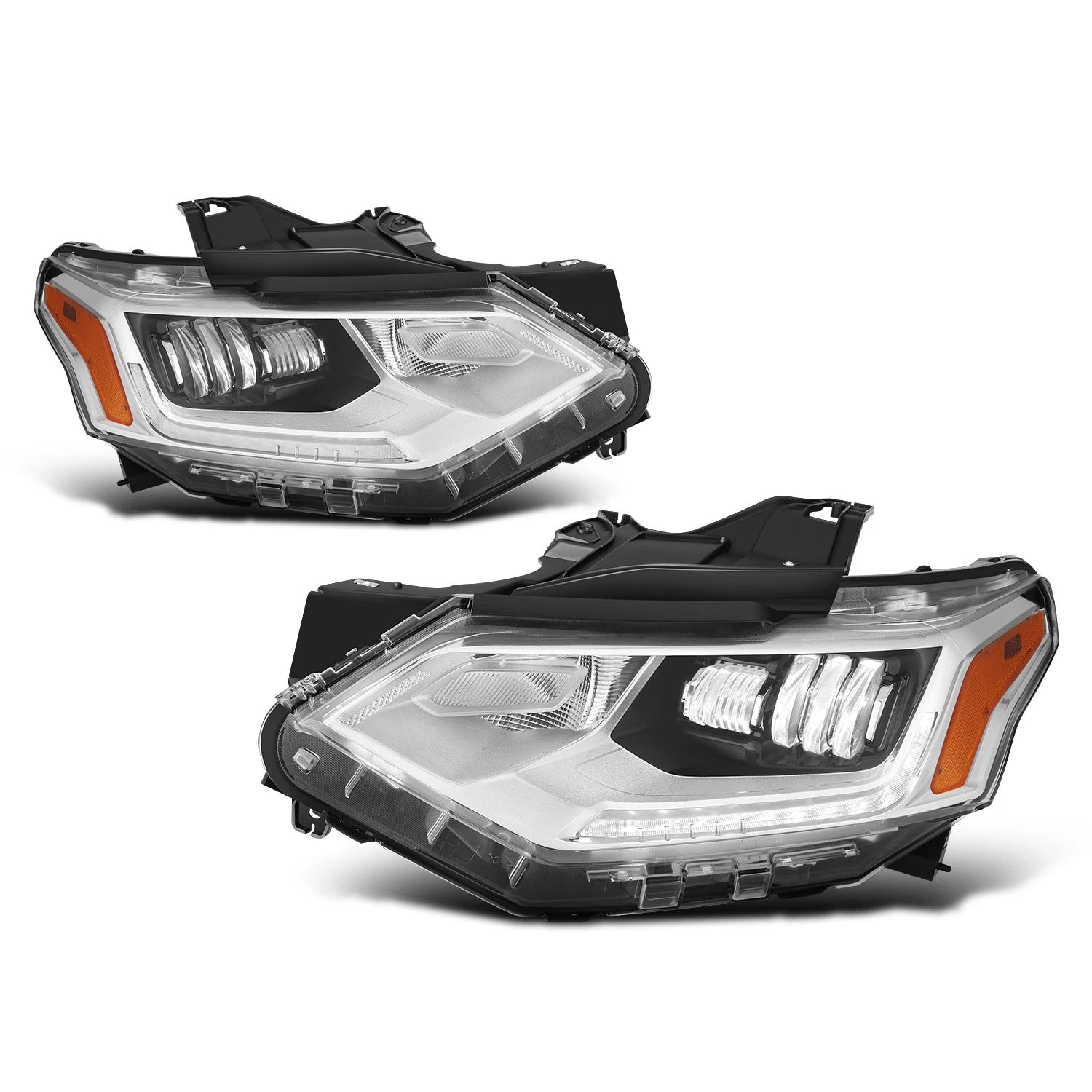 Chrome Front Bumper Brush Grill Guard for Mercedes ML-Class (1998–2005)