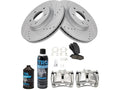 Front Brake Pad Rotor Caliper Set for Mazda CX-5 (2013–2015) XX241DP