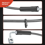 Front Right Brake Hydraulic Hose for Jeep Wrangler JK (2008–2010)