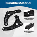 Front Lower Control Arm Assembly Tie Rods Kit for Nissan Versa Note (2014–2019)