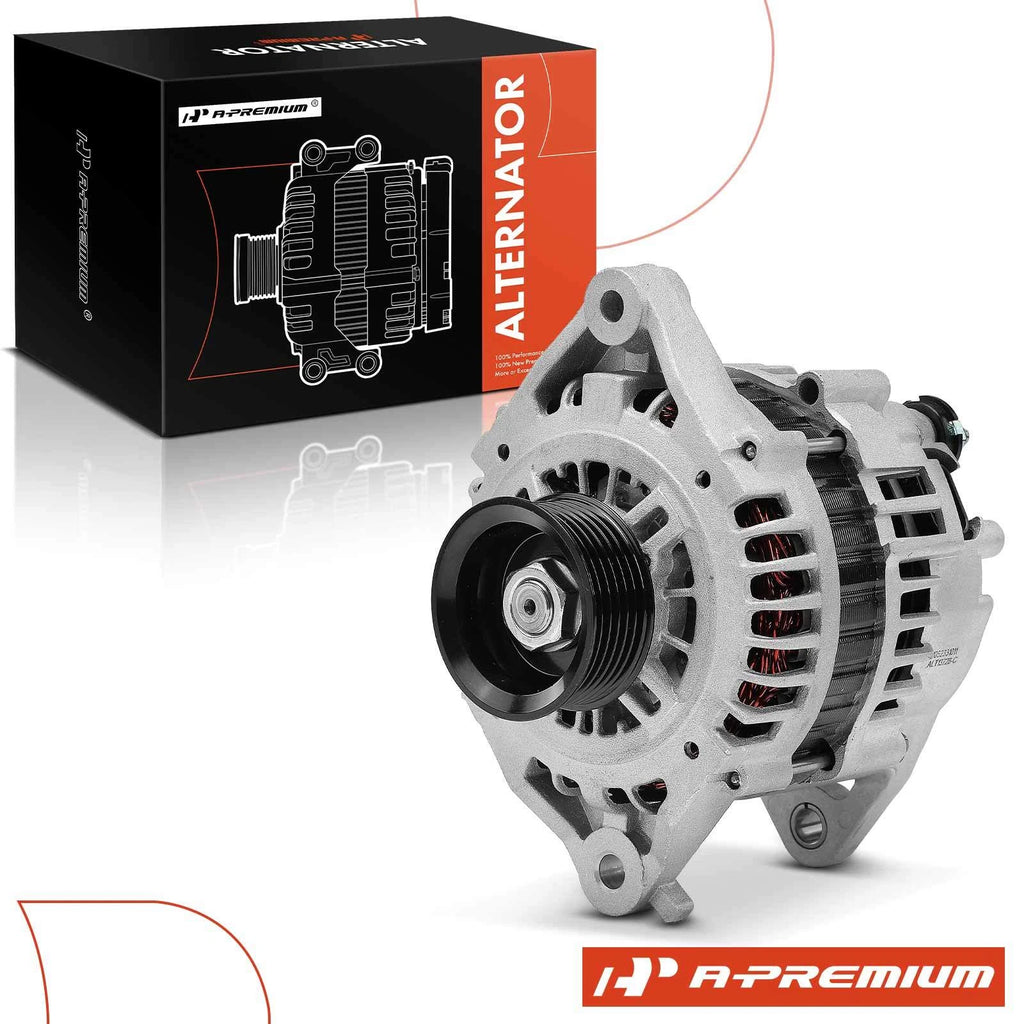 Alternator for Nissan Sentra 1997–1999, 200SX 1997–1998 L4 1.6L 80A
