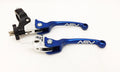 ASV F3 Front Brake Clutch Perch Levers Pair Blue for Yamaha YFZ 450R 450X (2004–2023)