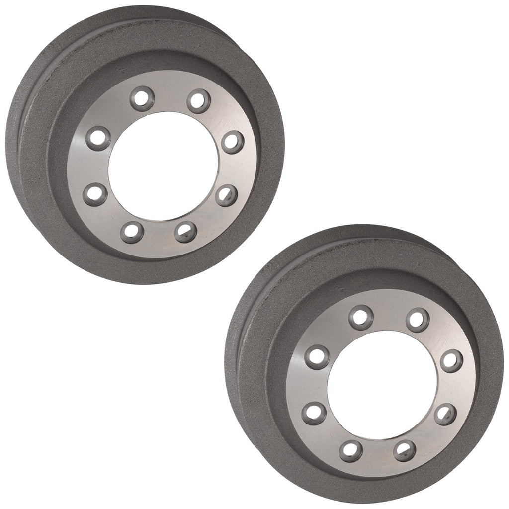 Set of 2 Rear Brake Drums for Ford F350 F250