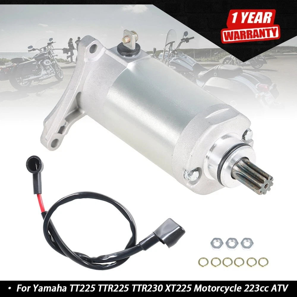Starter for Yamaha TT225 TTR225 TTR230 XT225 (1999–2007)