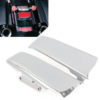 Rear Fender Saddlebag Filler Panels for Harley Road King Glide (2014–2022) Chrome