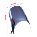 5-7'' Headlight Windshield Fairing Smoke for Suzuki Yamaha