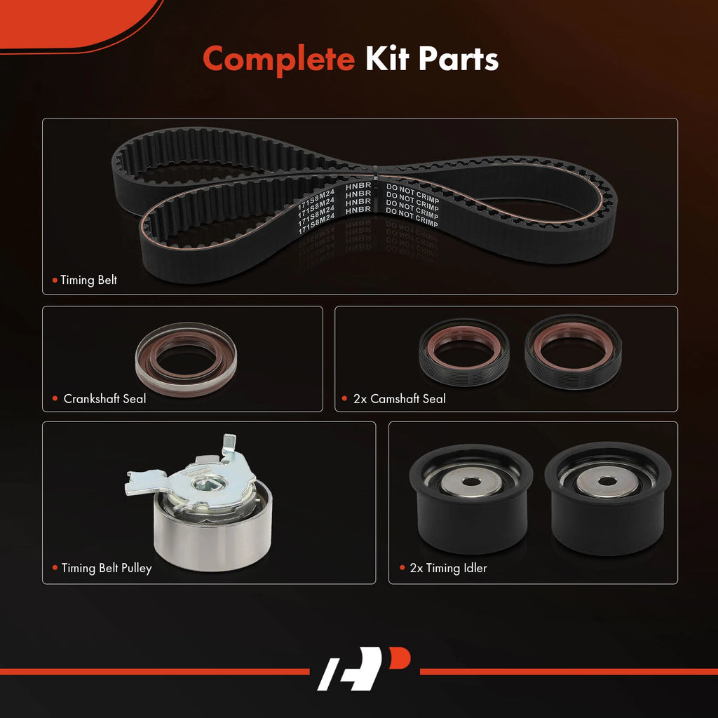 7X Timing Belt Kit for Chevy LUV Isuzu Amigo Rodeo (1998â2003)