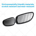 Gloss Black Front Grille for BMW 5 Series E60 E61 (2003–2010)