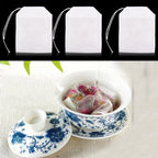 2X Disposable Filter Tea Bags for Heat Replacement Accessories