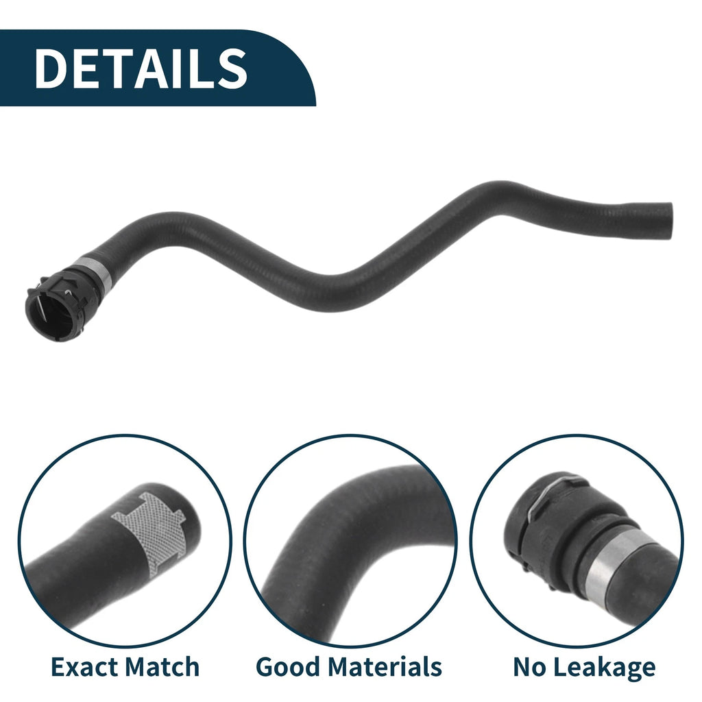 Radiator Hose Heating Water Pipe for Audi A6L (2005–2012) 4F1819371A Rubber
