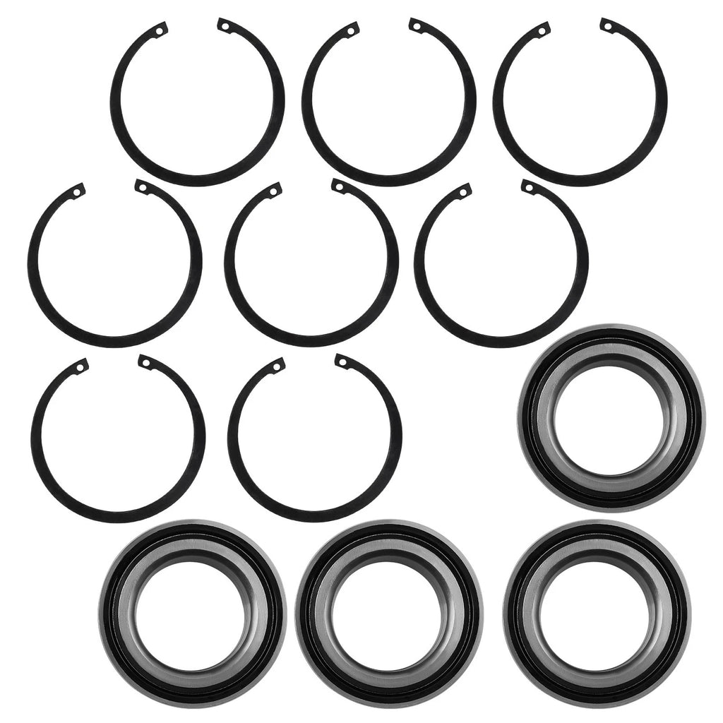 Front & Rear Wheel Bearings & Ring Clip for RZR S 1000 EPS (2016–2017) 3514822