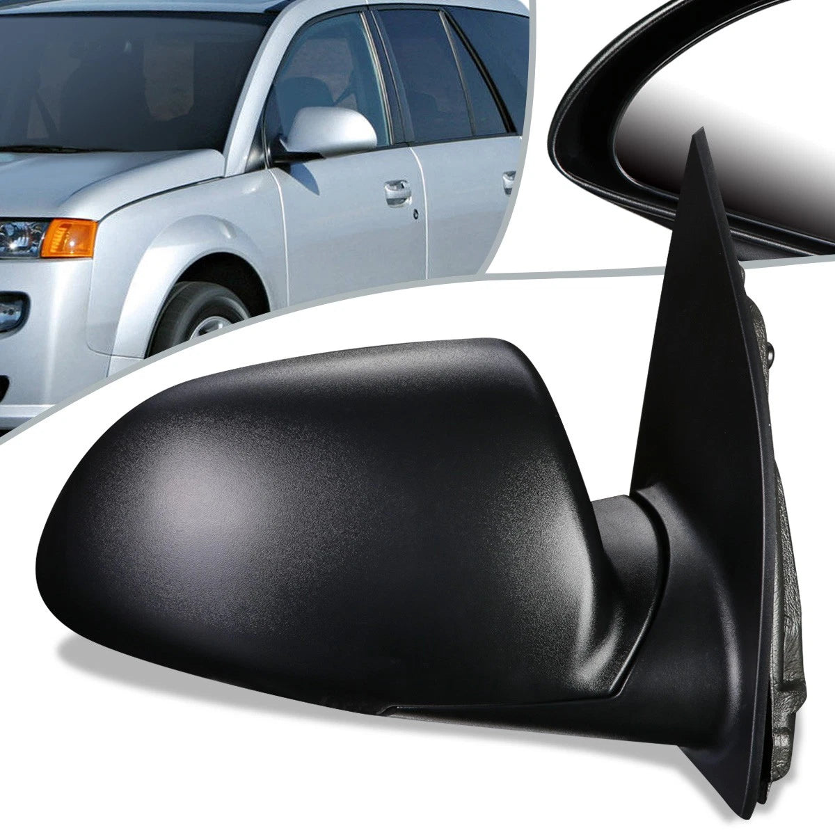 OE Style Manual Side Rear View Door Mirror for Saturn Vue (2002–2004) GM1321271