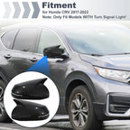 2PCS Rear View Mirror Cover for Honda CR-V (2017–2022) - Ox Horn