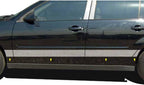 8pc. Luxury FX Chrome 5.75' Side Accent Trim for 2004-2007 Chevy Malibu