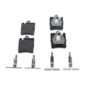 Rear Brake Pad Set for Mercedes Benz C230 (2003–2007)