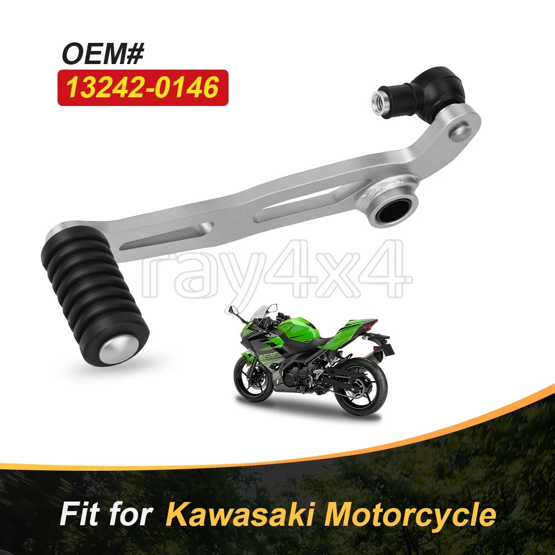 Gear Shifter Lever for Kawasaki Ninja 500 EX500 Z500 ER500 (2024) 13242-0146