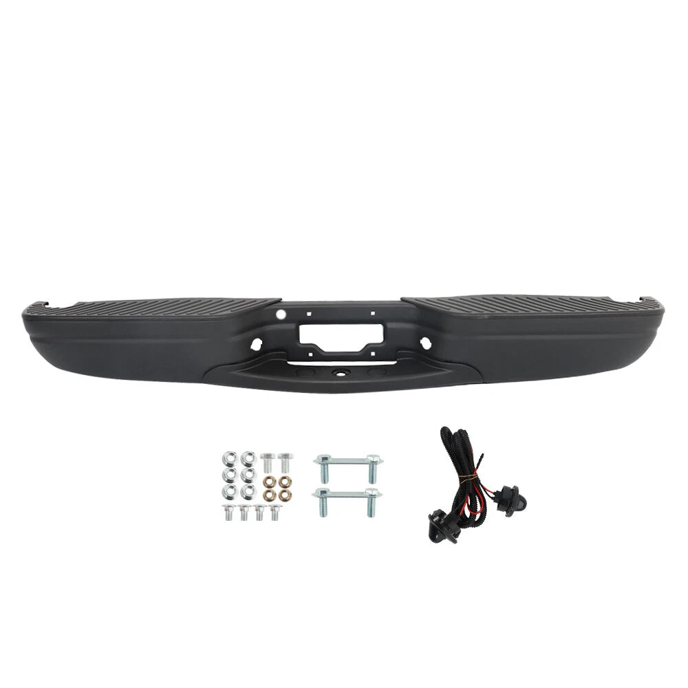 Rear Step Bumper Assembly for Ford F150 (1997–2004) - Primered Steel