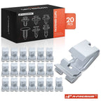 20Pcs Zinc Radiator Grille Retainer Clips for Chevy GMC (1994â2007)