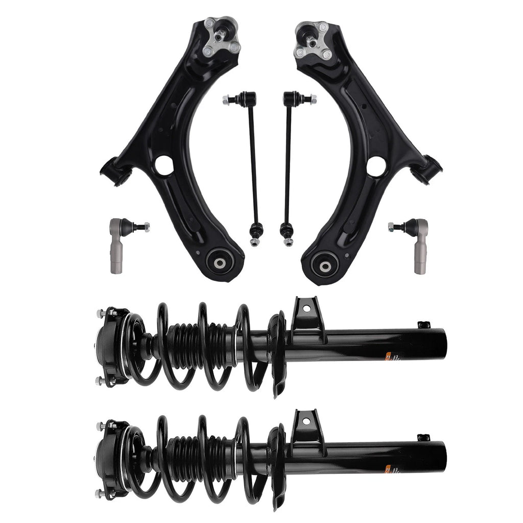 Front Struts, Control Arms, Sway Bar, Ball Joint for VW Beetle (2012–2017)