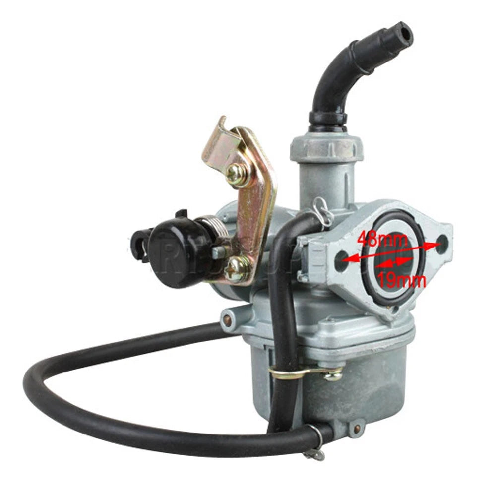 19mm Carburetor for PZ19 ATV Go Kart (50cc 70cc 90cc 110cc)