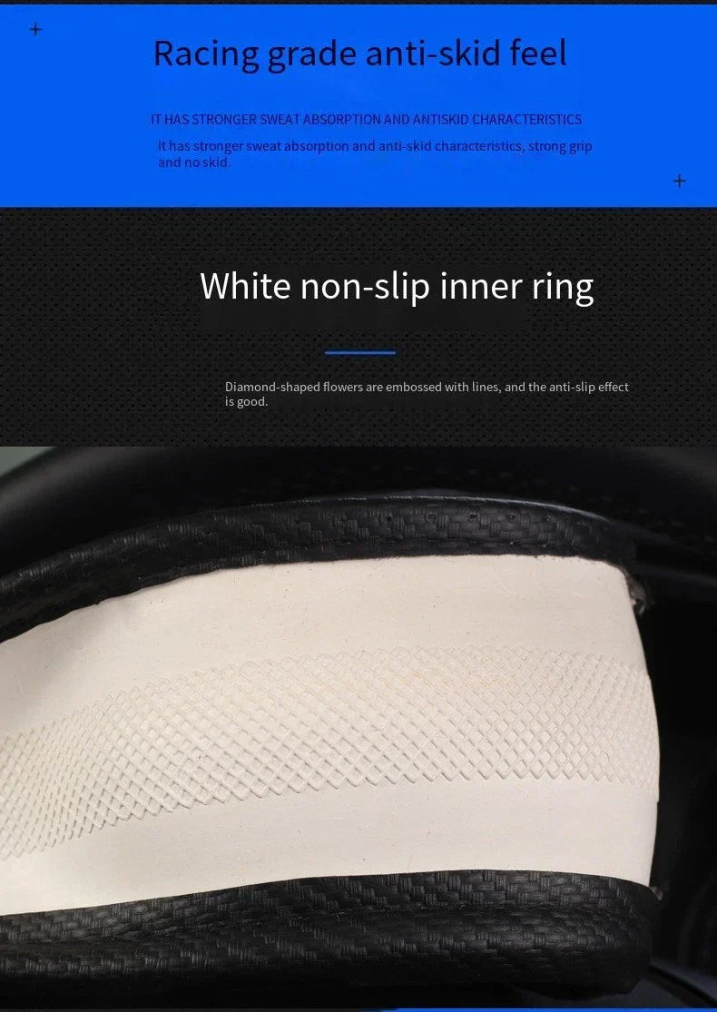 Breathable 3D Anti Slip Steering Wheel Cover for Trucks Buses