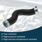 Radiator Hose for BMW X5 F15 F85 (2013–2015) No. 11618515639, Boost Hose Black