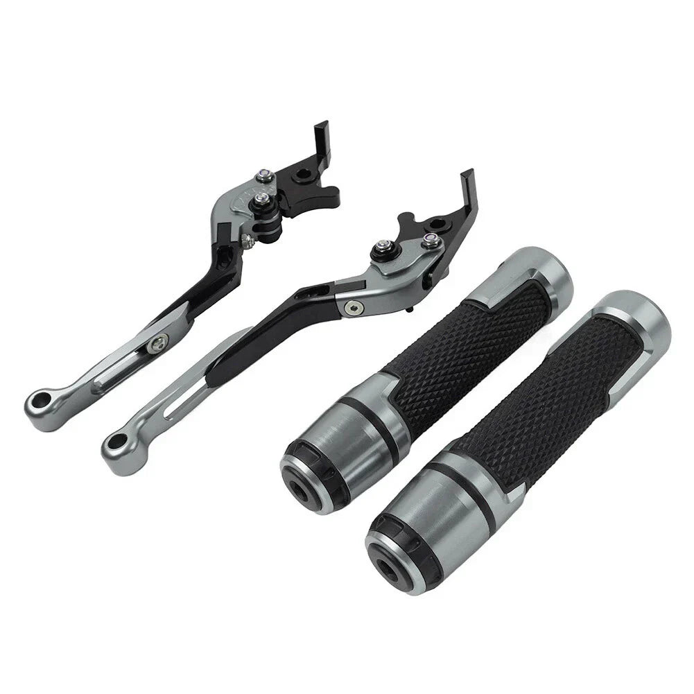 Titan Extendable Brake Clutch Levers Grips Set for BMW F900 F900R (2020-2023)