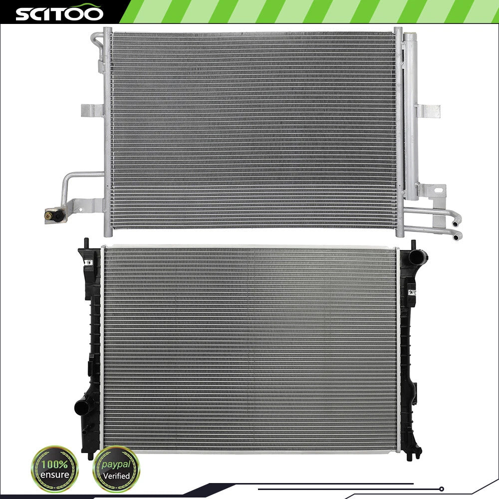 Radiator and A/C Condenser Kit for Ford Explorer (2011–2019)