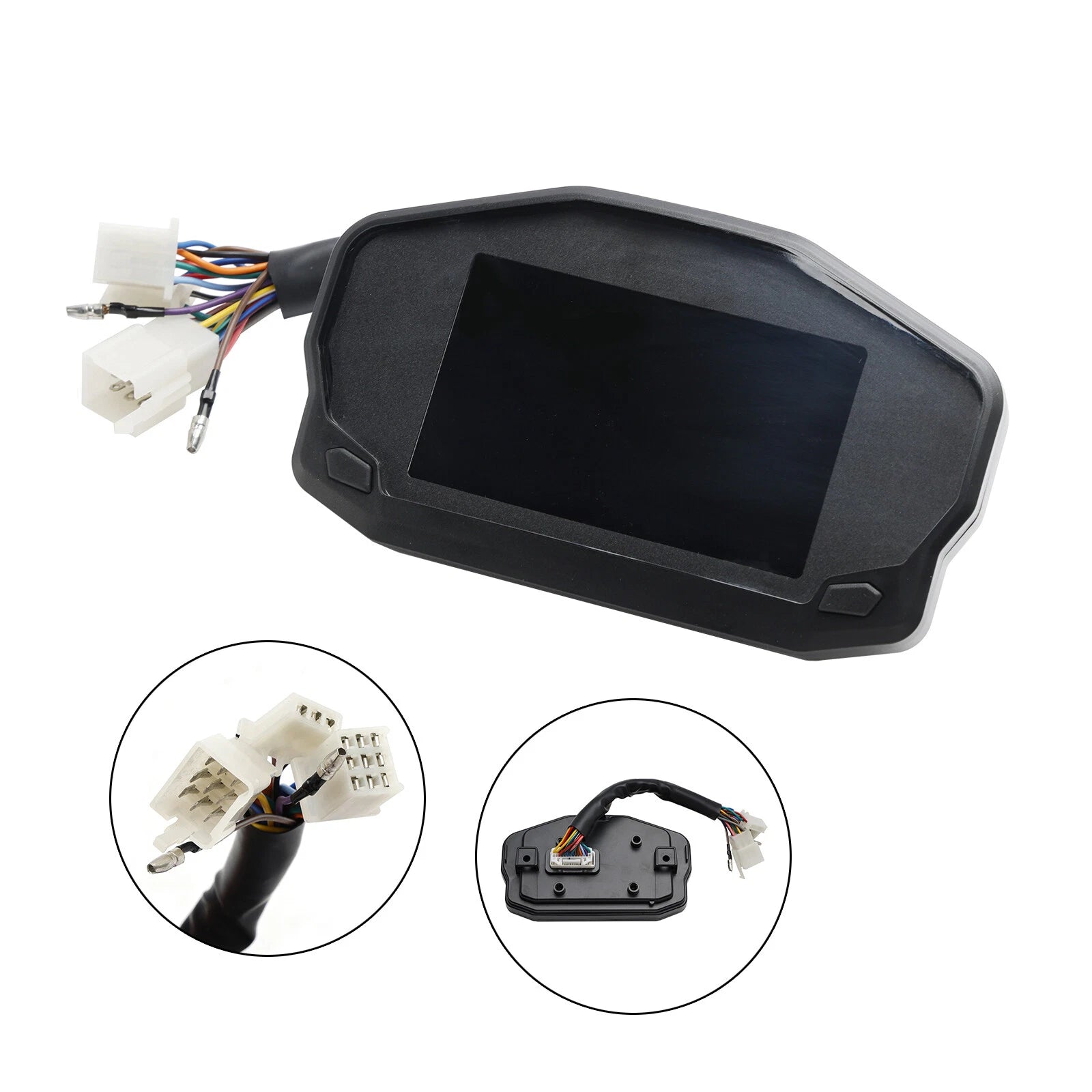 Digital RPM Speedometer Odometer LCD Display for Motorcycle (Universal)