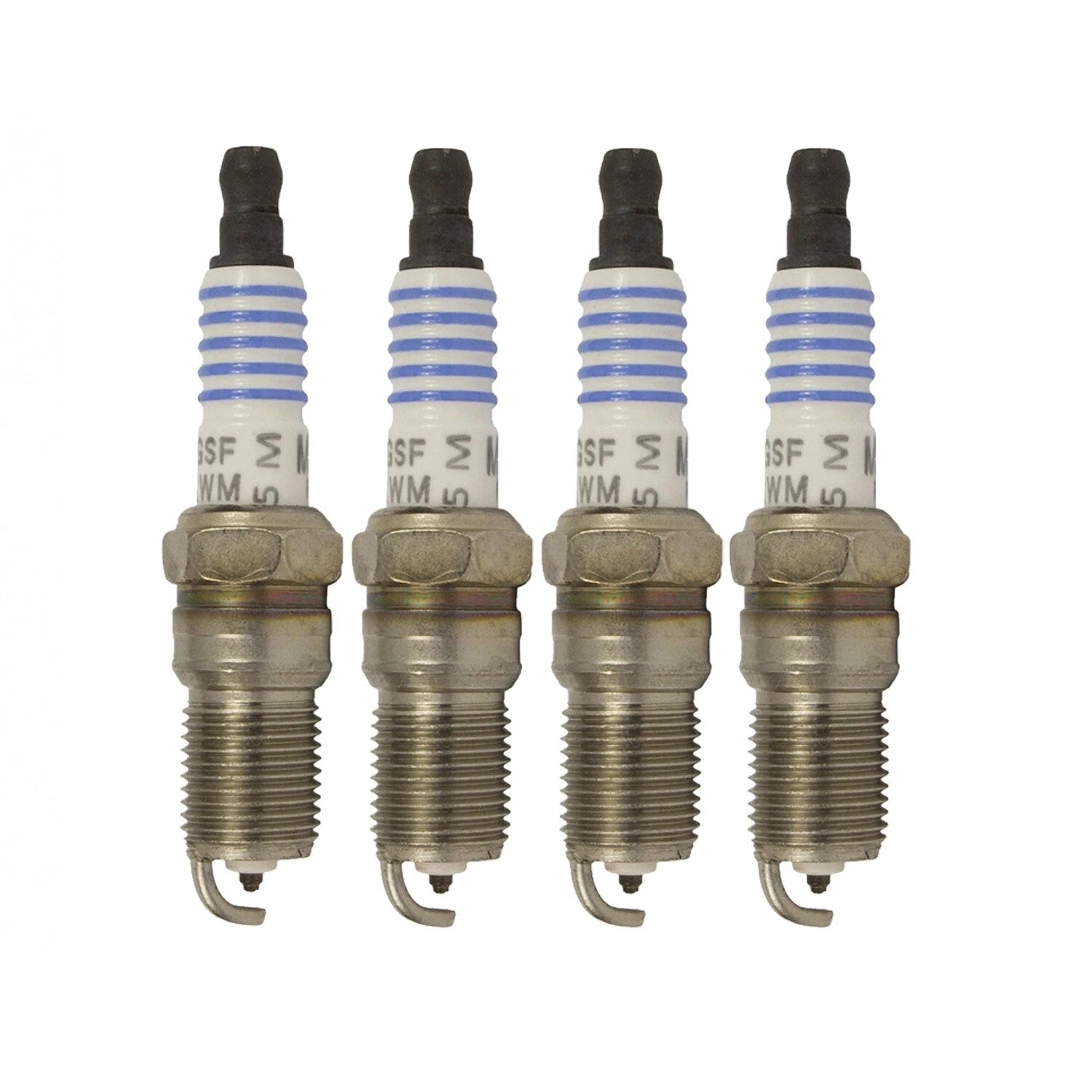 Set of 4 Platinum Spark Plugs for Ford Lincoln Mercury V8 (OEM)