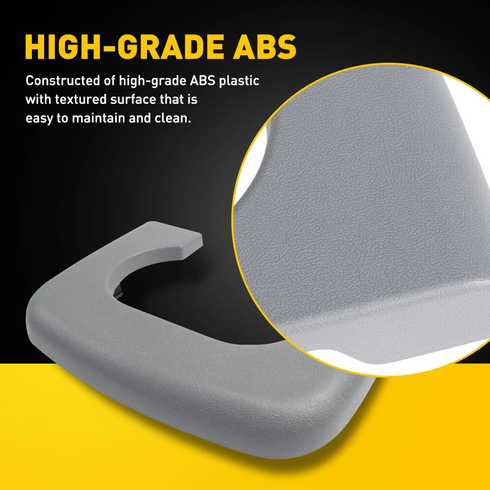 Center Console Cup Holder Pad for Ford F150 (1997–2003) Light Gray