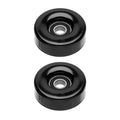 2X Accessory Drive Belt Idler Pulley Set for F-150 F-250 F-350 Mustang (2015–2020)