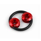 2X JDM Aluminum Bumper Quick Release Fastener Kit for Racing Car