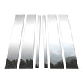 6Pc Chrome Pillar Post Covers for 09-15 Honda Pilot - Upgrade Your Auto P3522