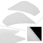 Gas Tank Traction Side Pad Knee Grip Decal White for YAMAHA FZ6 2006-2010