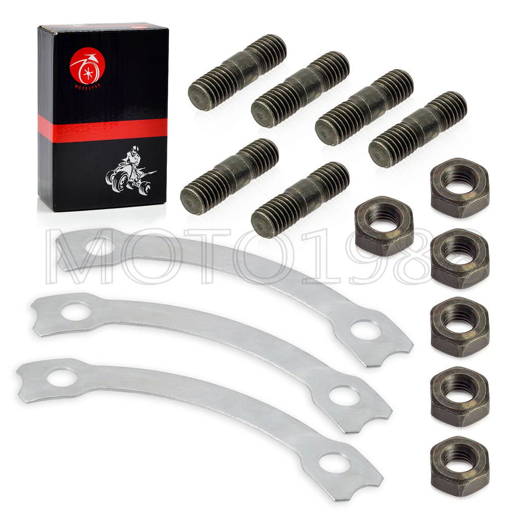 Sprocket Hub Locking Stud Nut Washer Kit for Yamaha Blaster Banshee Warrior (1988-2006)